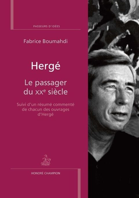 Couverture de l'album Hergé - Le passager du XXe siècle