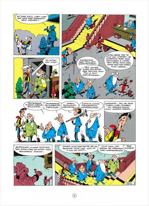 Aperçu de l'album Lucky Luke (Dupuis) tome 21 - Les Collines Noires