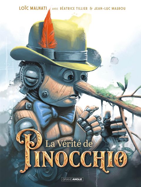 Couverture de l'album La vérité de Pinocchio - histoire complète