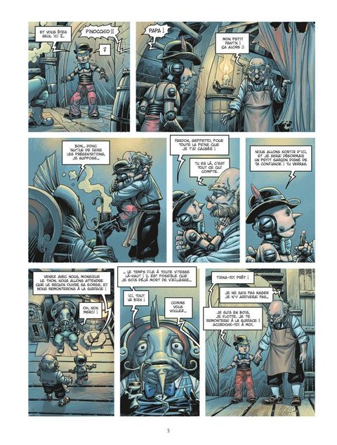 Aperçu de l'album La Vérité de Pinocchio tome 1 - histoire complète