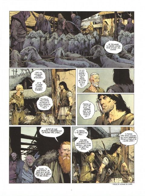 Aperçu de l'album Thorgal (Saga) tome 6 - La déesse d'ambre