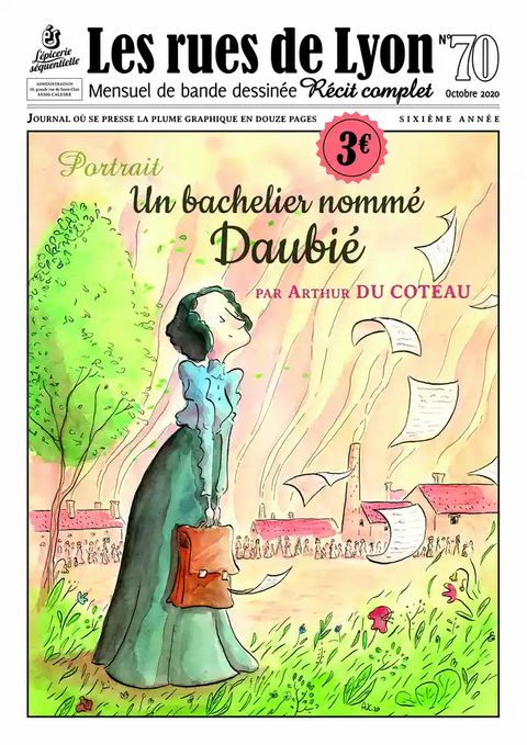 Couverture de l'album Un bachelier nommé Daubié