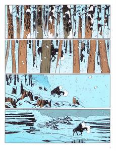 Aperçu 3 de l'album Lucky Luke (vu par...) tome 8 - La longue marche de Lucky Luke