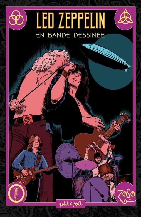 Couverture de l'album Led Zeppelin en BD
