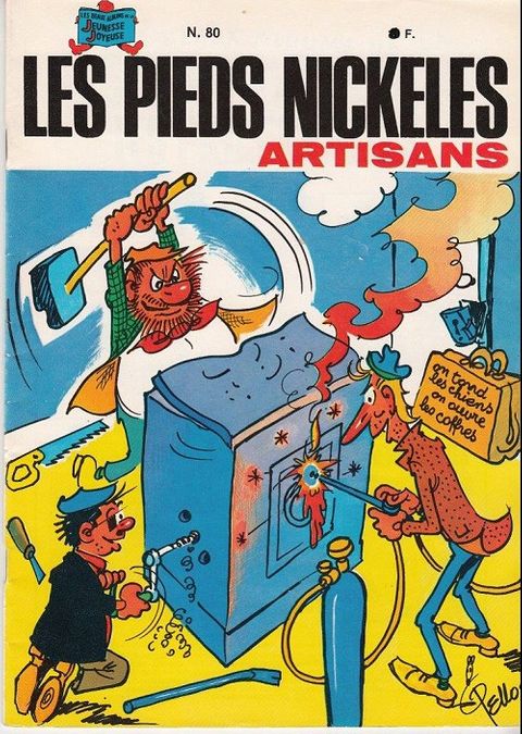 Couverture de l'album Les Pieds Nickelés Artisans