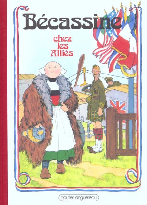 Couverture de l'album Bécassine chez les alliés