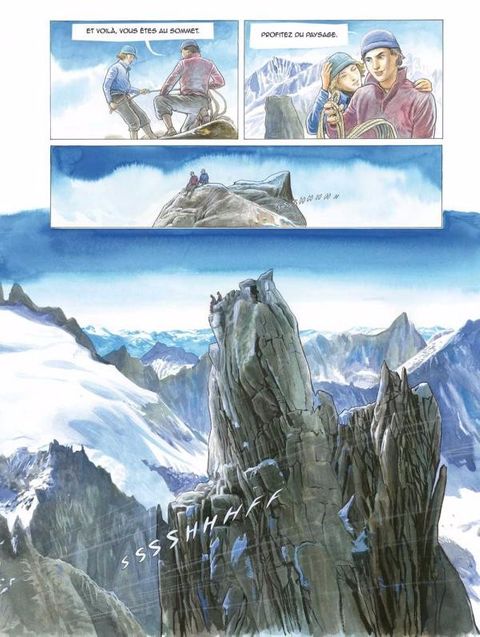 Aperçu de l'album Frison-Roche tome 1 - La grande crevasse