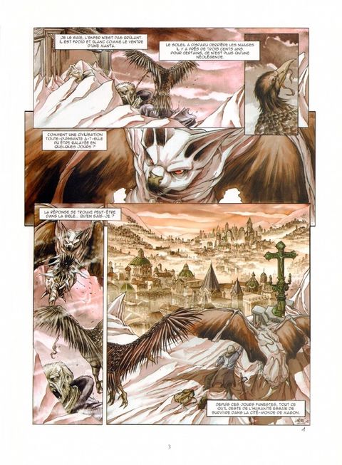 Aperçu de l'album Les Chroniques de Magon tome 1 - Les Enfants de la Cyberchair