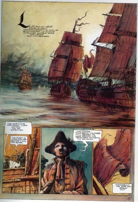 Aperçu de l'album Remparts de Sang tome 1 - La Gourbeille