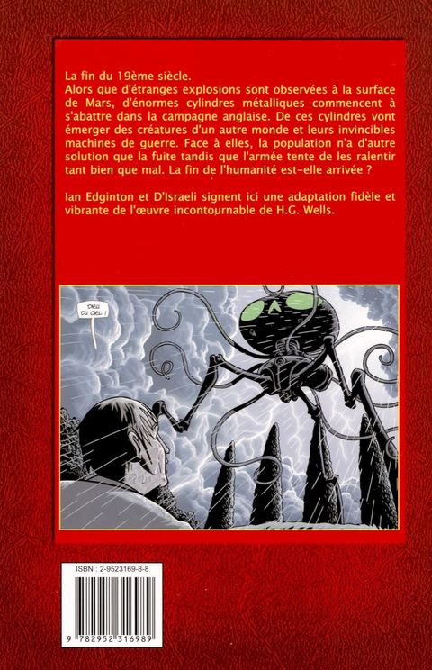Aperçu de l'album La Guerre des Mondes (Wells) - La guerre des mondes