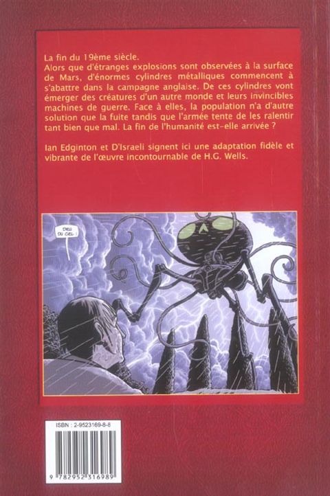 Aperçu de l'album La Guerre des Mondes (Wells) - La guerre des mondes