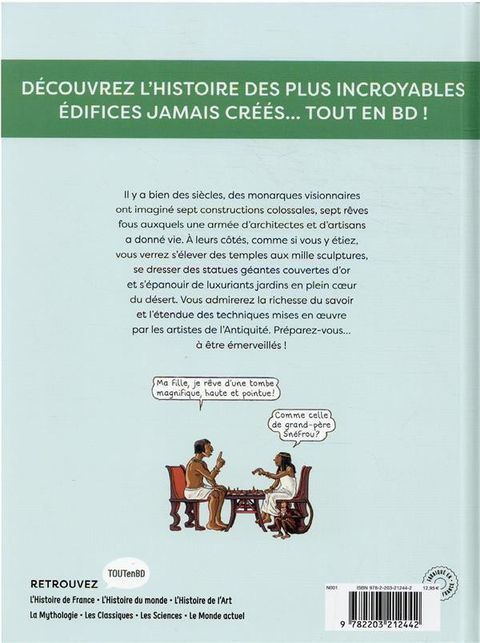 Aperçu de l'album L'Histoire du Monde en Bd tome 4 - Les Sept Merveilles du monde