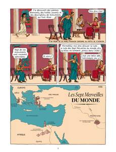 Aperçu 4 de l'album L'Histoire du Monde en Bd tome 4 - Les Sept Merveilles du monde