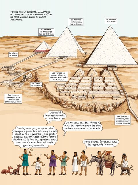 Aperçu de l'album L'Histoire du Monde en Bd tome 4 - Les Sept Merveilles du monde