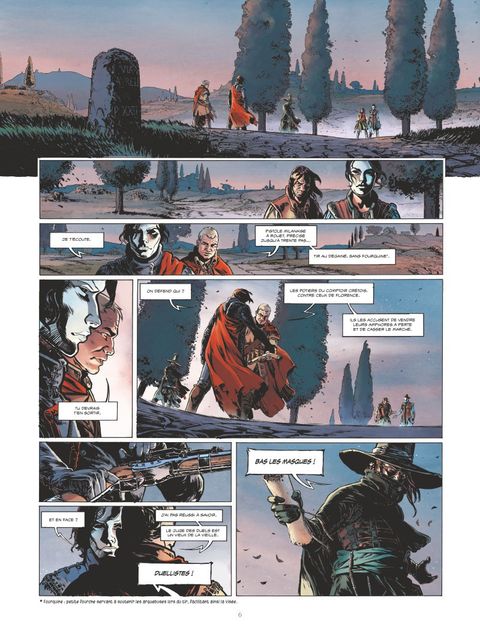 Aperçu de l'album Horacio d'Alba tome 1 - La République du Point d'Honneur