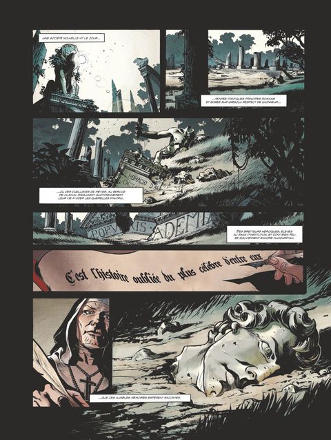 Aperçu de l'album Horacio d'Alba tome 1 - La République du Point d'Honneur