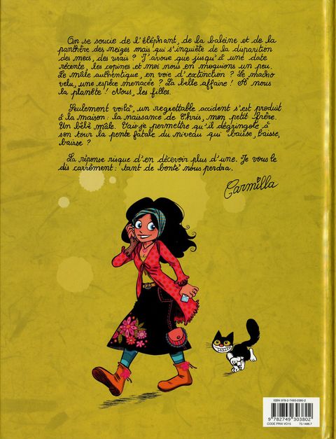 Aperçu de l'album Le Journal de Carmilla tome 2 - Une Espèce en Voie de Disparition (album)