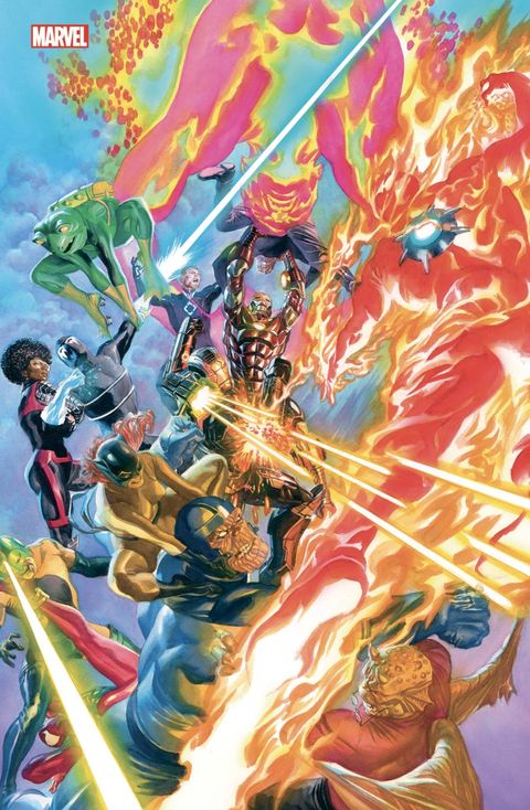 Couverture de l'album Marvel Comics (I)