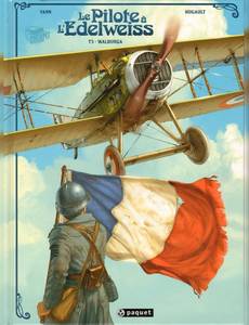 Couverture du premier album de la série Le Pilote à l'Edelweiss