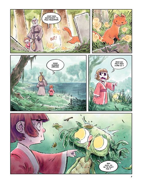 Aperçu de l'album Korokke tome 1 - Korokke et la Fille qui disait non