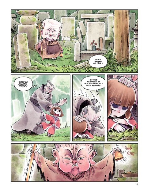 Aperçu de l'album Korokke tome 1 - Korokke et la Fille qui disait non