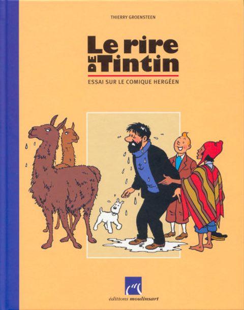 Couverture de l'album Le rire de Tintin - Essai sur le comique hergéen