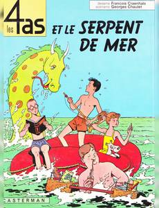 Couverture de l'album Les 4as et le Serpent de Mer