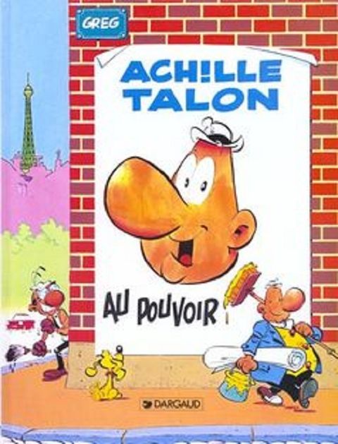 Couverture de l'album Achille Talon  au Pouvoir