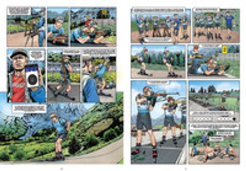 Aperçu de l'album  Les aventures de Lucas -  Champion de biathlon - Première Cible