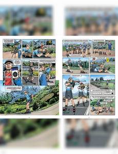 Aperçu 16 de l'album  Les aventures de Lucas -  Champion de biathlon - Première Cible