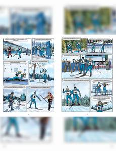 Aperçu 7 de l'album  Les aventures de Lucas -  Champion de biathlon - Première Cible