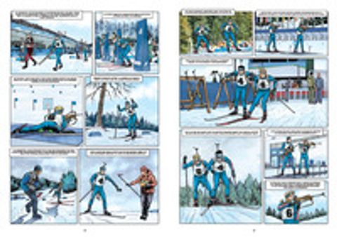 Aperçu de l'album  Les aventures de Lucas -  Champion de biathlon - Première Cible