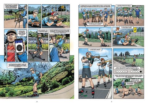 Aperçu de l'album  Les aventures de Lucas -  Champion de biathlon - Première Cible