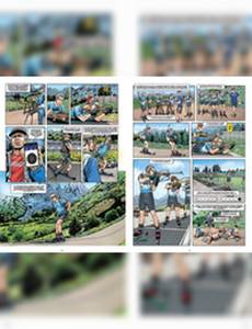 Aperçu 17 de l'album  Les aventures de Lucas -  Champion de biathlon - Première Cible