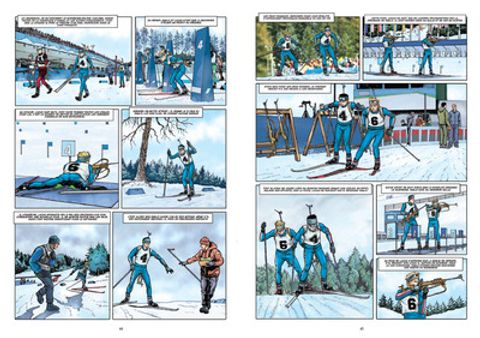 Aperçu de l'album  Les aventures de Lucas -  Champion de biathlon - Première Cible