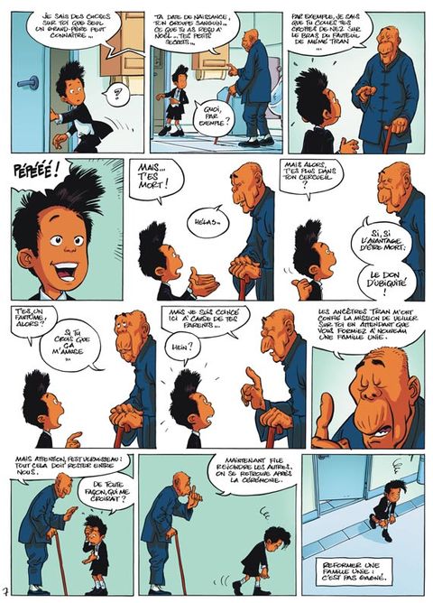 Aperçu de l'album Mon Pépé Est un Fantôme tome 1