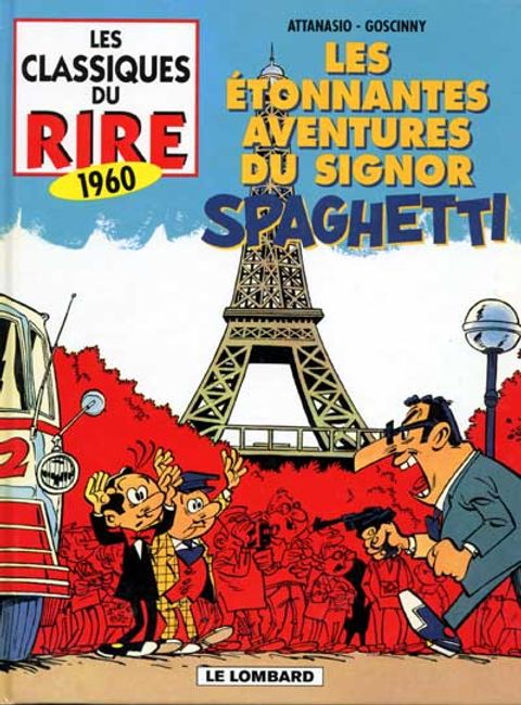 Couverture de l'album Les étonantes aventures du Signor Spaghetti