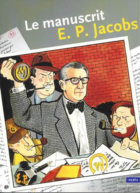Couverture de l'album Le manuscrit E. P. Jacobs