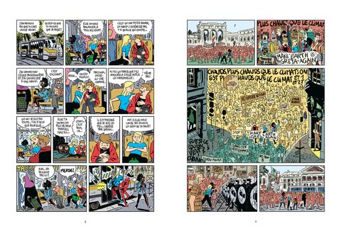 Aperçu de l'album Eddie et Noé tome 1 - Plus chaud que le climat