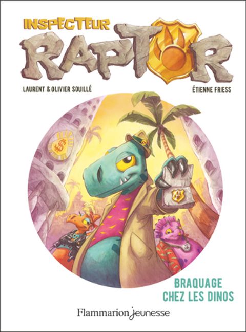 Couverture de l'album Braquage chez les dinos