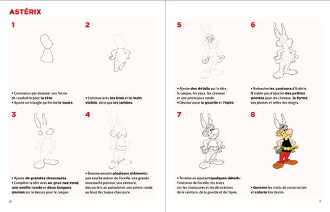 Aperçu de l'album Astérix - Livre-jeux tome 2021 - Simplissime (5-10 ans) Le livre le plus facile du monde pour dessiner Astérix