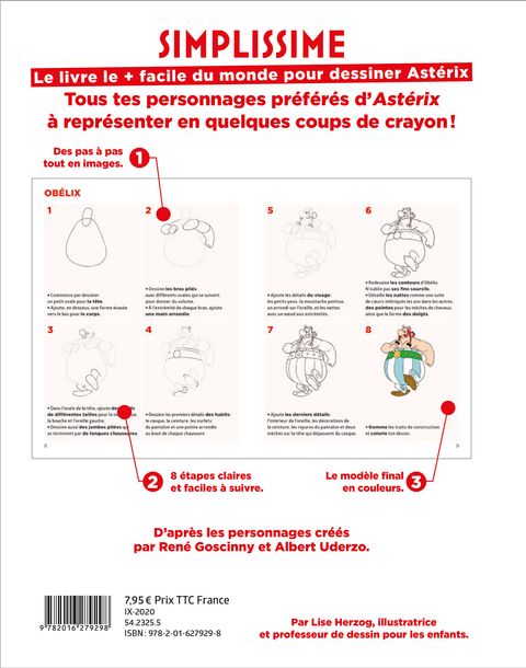 Aperçu de l'album Astérix - Livre-jeux tome 2021 - Simplissime (5-10 ans) Le livre le plus facile du monde pour dessiner Astérix