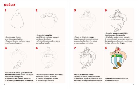 Aperçu de l'album Astérix - Livre-jeux tome 2021 - Simplissime (5-10 ans) Le livre le plus facile du monde pour dessiner Astérix