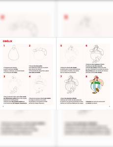 Aperçu 5 de l'album Astérix - Livre-jeux tome 2021 - Simplissime (5-10 ans) Le livre le plus facile du monde pour dessiner Astérix