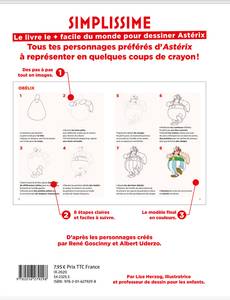Aperçu 3 de l'album Astérix - Livre-jeux tome 2021 - Simplissime (5-10 ans) Le livre le plus facile du monde pour dessiner Astérix
