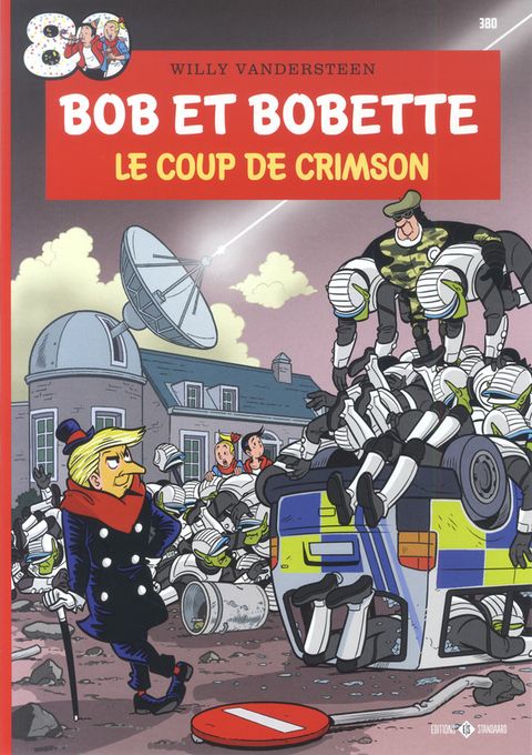 Couverture de l'album Bob et Bobette (3e Série Rouge) - Le coup de Crimson