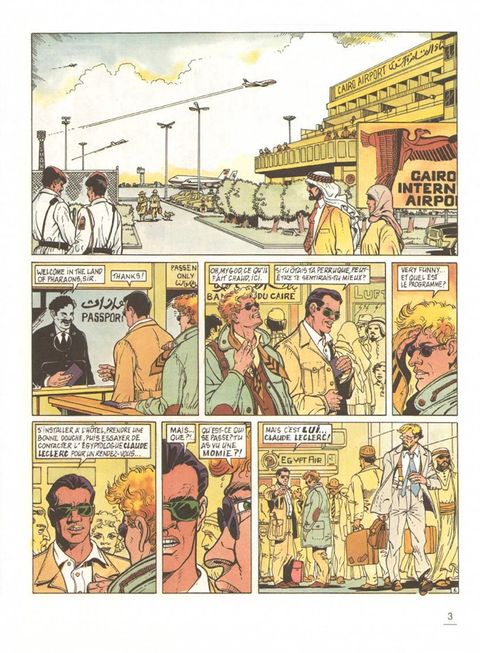 Aperçu de l'album Max London tome 3 - Pharaon sur Nil