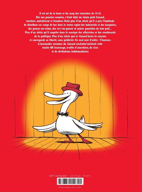 Aperçu de l'album L'incroyable histoire de... (Arènes BD) tome 1 - L'incroyable histoire du Canard Enchaîné