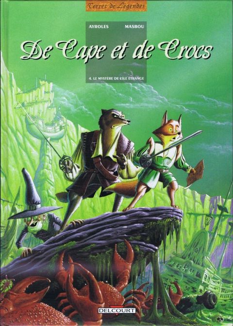 Couverture de l'album Le Mystère de l'Ile Etrange