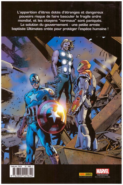 Aperçu de l'album Ultimates tome 1 - Super soldat